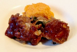 spinach meatloaf oven