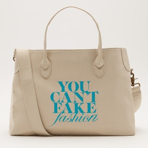 you can’t fake fashion bag