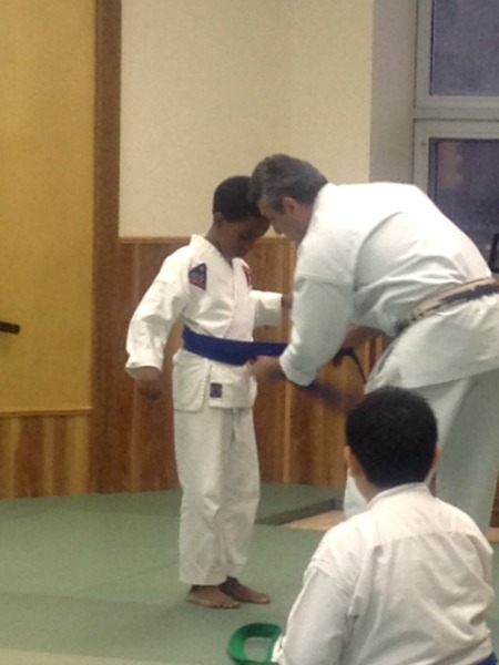 blue looks good on you