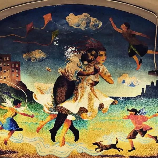 191st street tunnel beautification