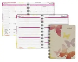 12 month weekly/monthly planner