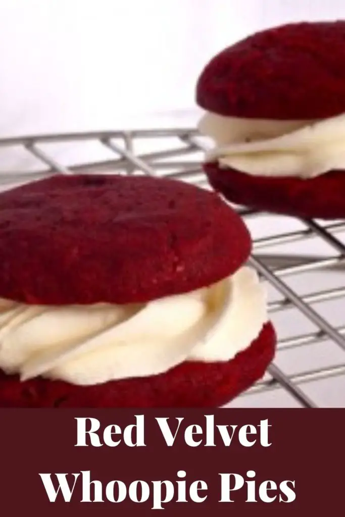 red velvet whoopie pies from scratch - mom in the city