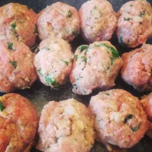 best ever baked turkey meatballs