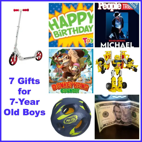 birthday gift for seven year old boy