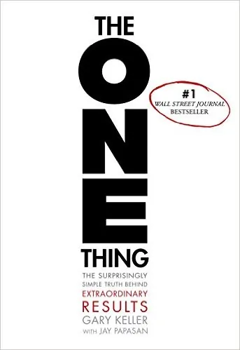 the one thing book