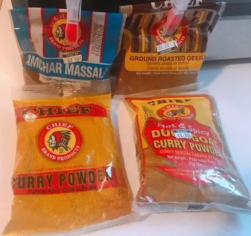 Guyanese Chicken Curry Ingredients