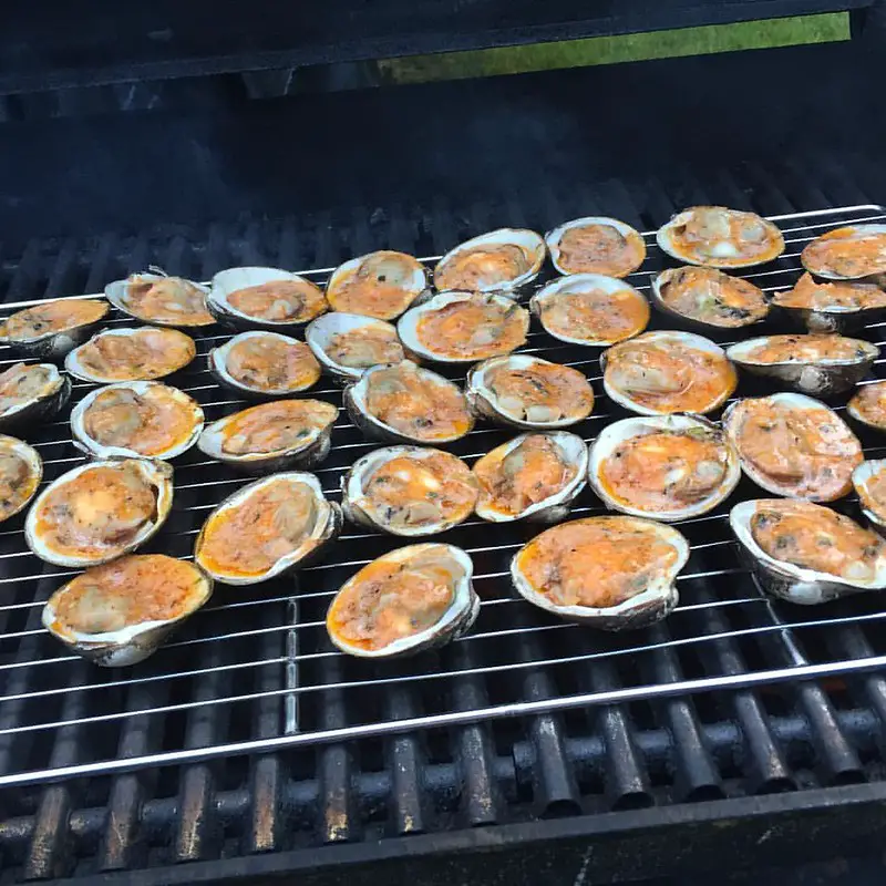 grilled barbecue clams recipe