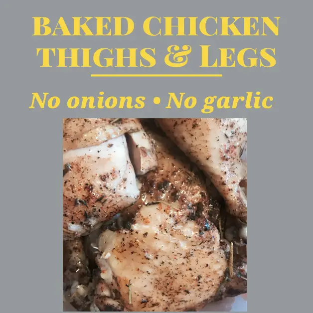 Simple Baked Chicken Recipe Without Onions or Garlic (Juicy & Flavorful)