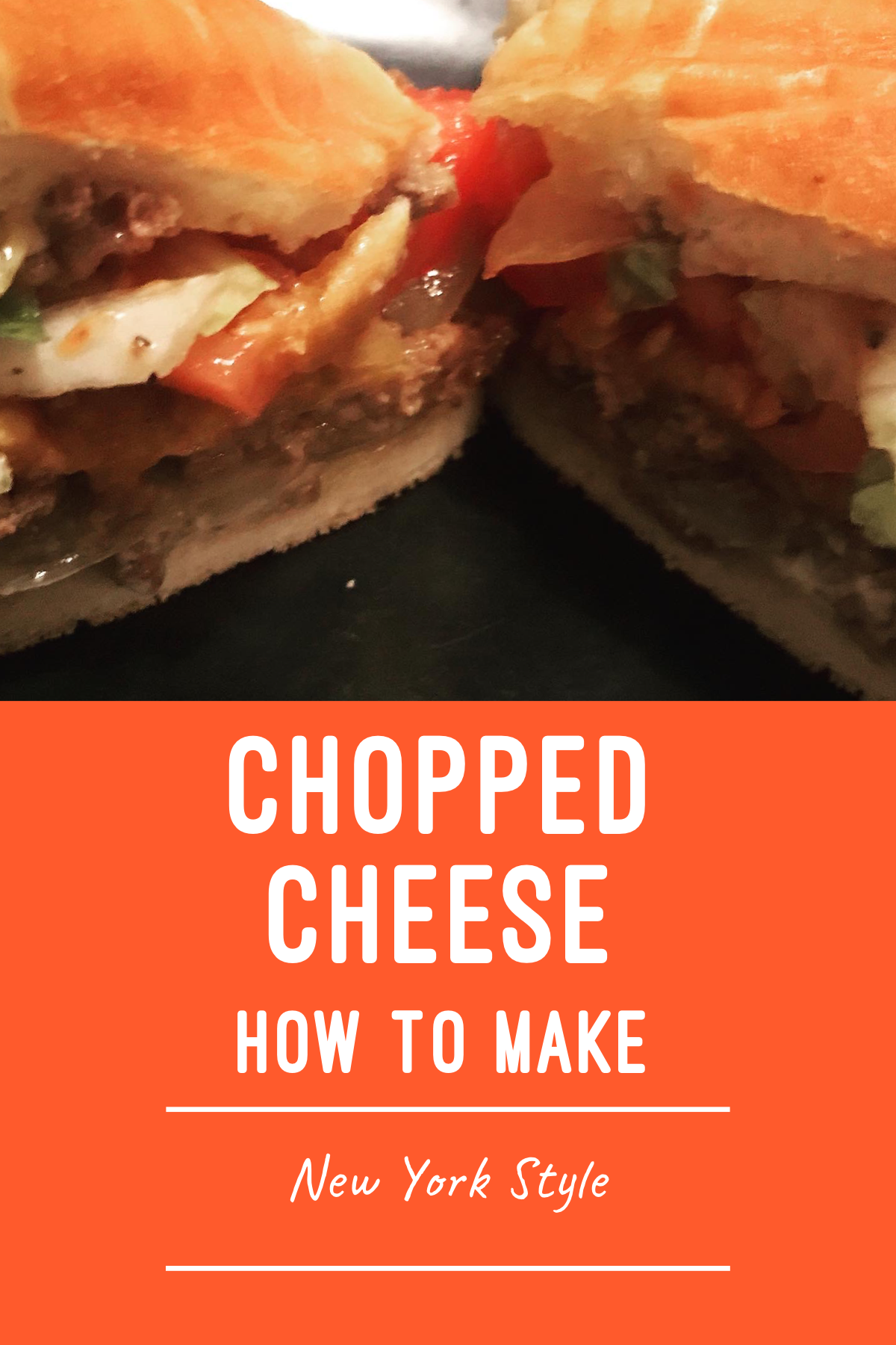 Chopped Cheese Recipe - How to Make a NY Chopped Cheese Sandwich