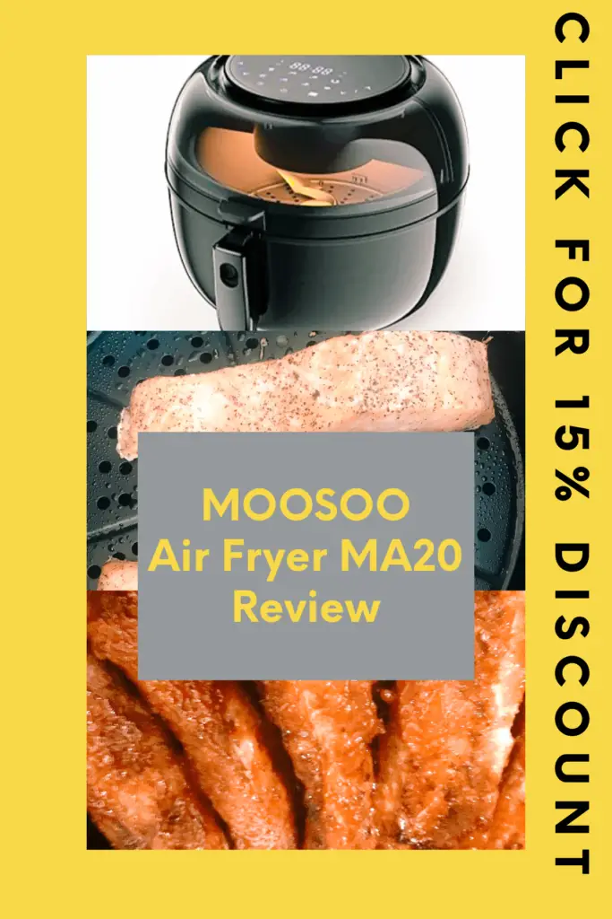 moosoo air fryer review plus air fryer salmon recipes