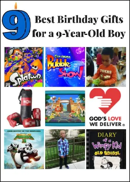 Sean, my youngest son, is turning 9 this month. In this post, I share the 9 best birthday gifts for a 9 year old boy - books, charitable gifts, games & more.