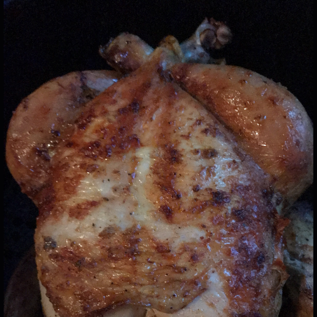 Easy Air Fryer Whole Chicken Recipe (Crispy Skin, Juicy Chicken)
