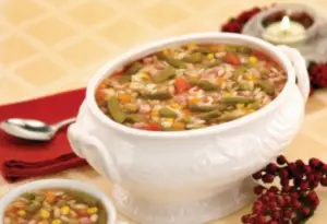 Hearty Minestrone Soup With Meat