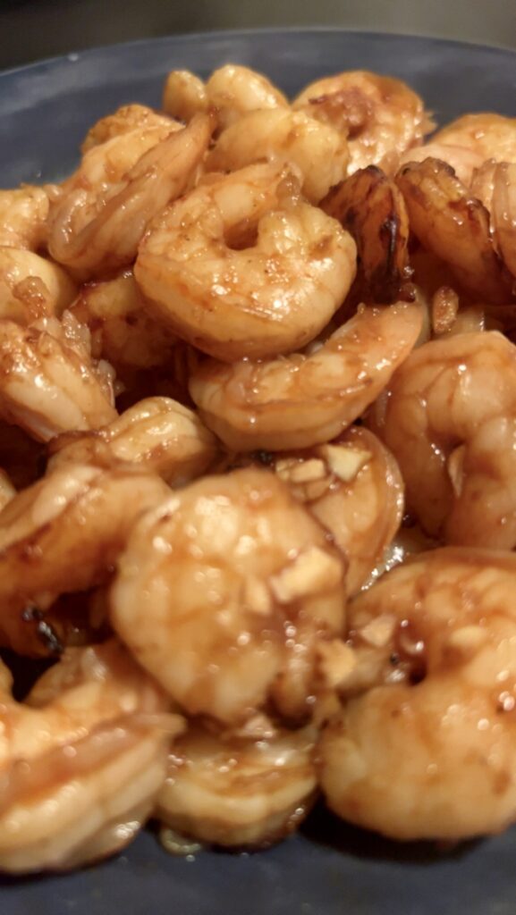 Sizzling Hoisin Shrimp