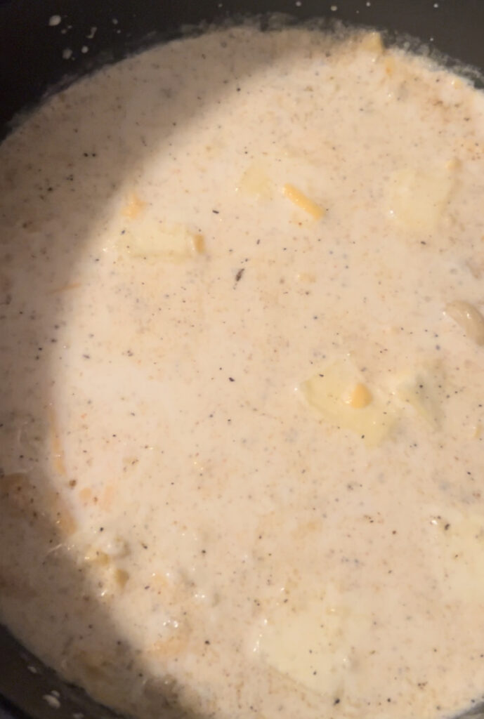 air fryer mac and cheese ingredients