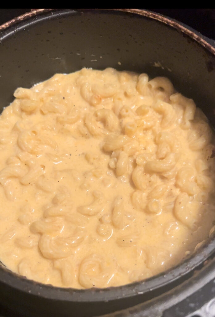 air fryer mac and cheese without heavy cream