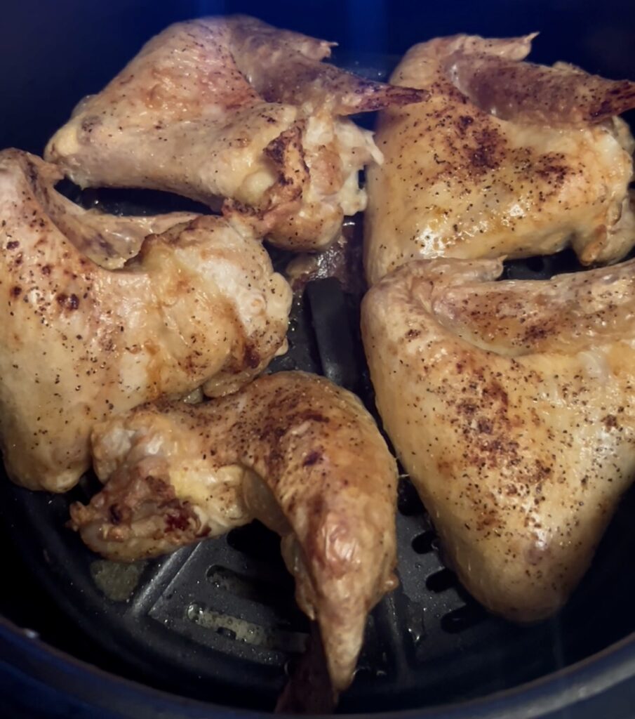 how to cook frozen checken wings in air fryer ninja