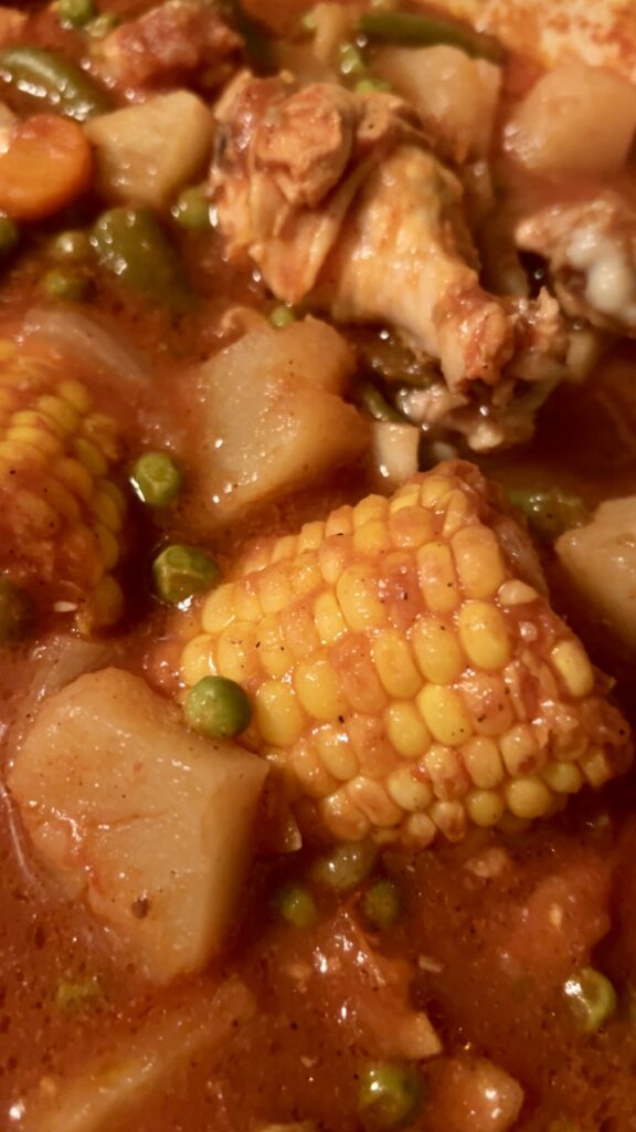 chicken stew with potatoes