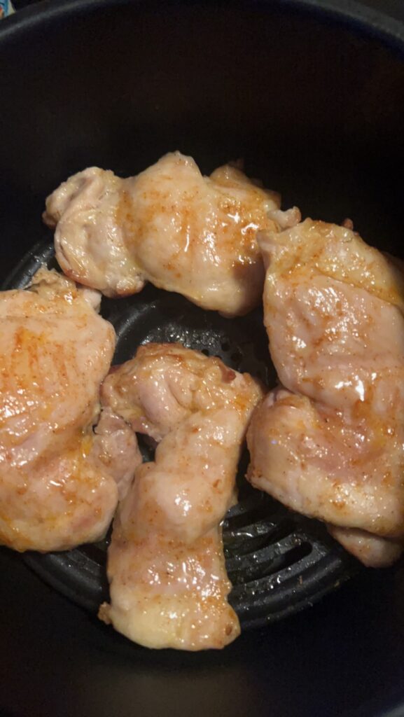 air fryer chicken thighs boneless