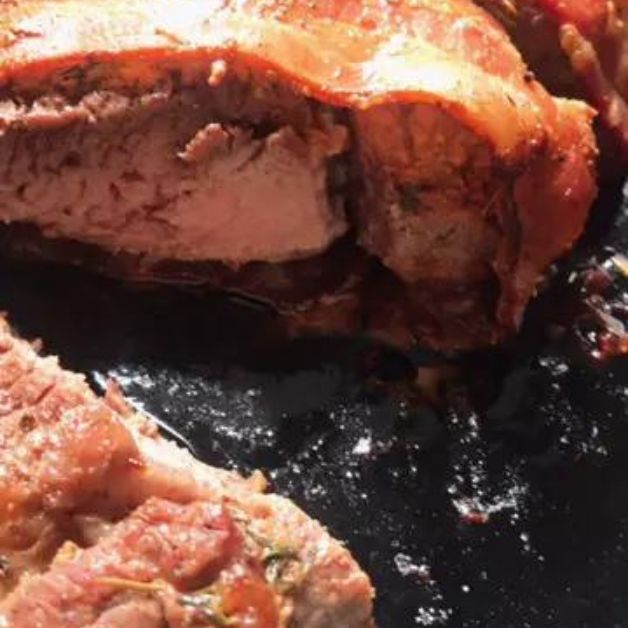 bacon wrapped steak