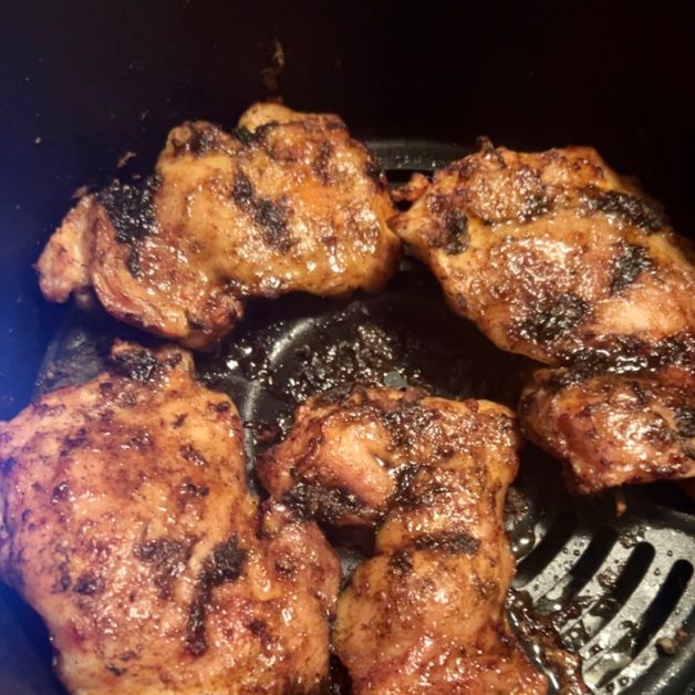 jerked chicken thighs air fryer boneless