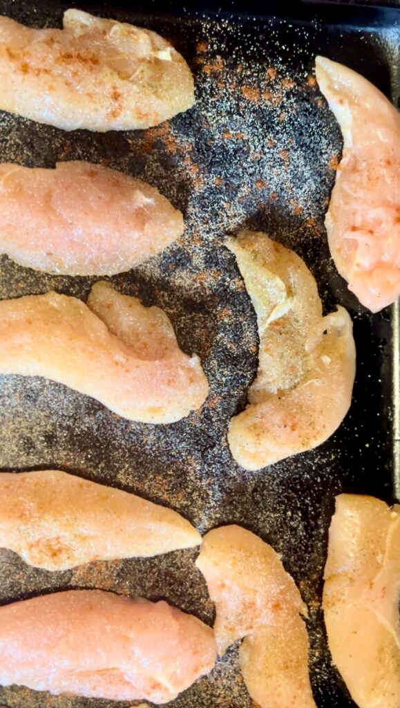 seasoned air fryer chicken tenderloins