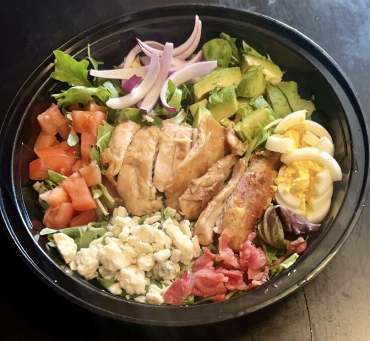 copycat panera bread green goddess chicken cobb salad