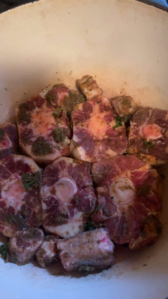 Seasoned Oxtails
